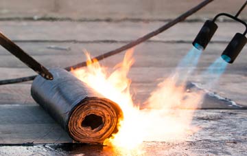 Kenton Corner asphalt flat roofing repairs